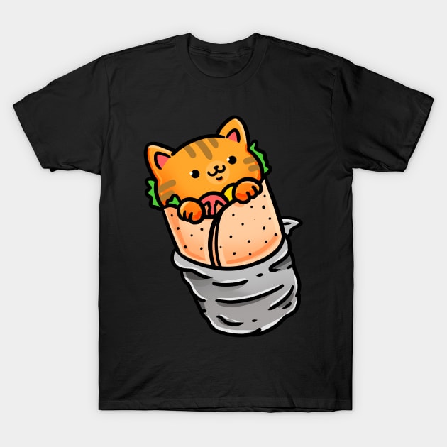 Purrito T-Shirt by fridaemundae